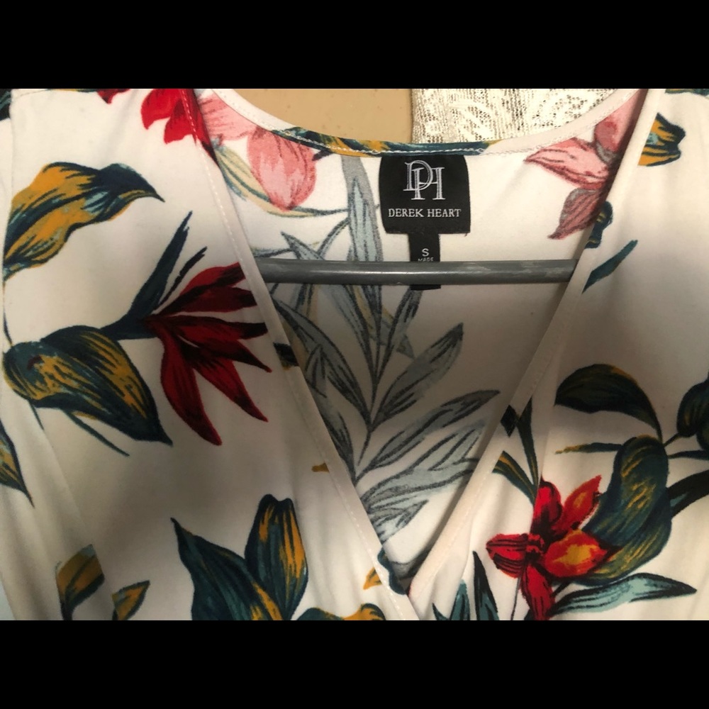 Floral mini dress